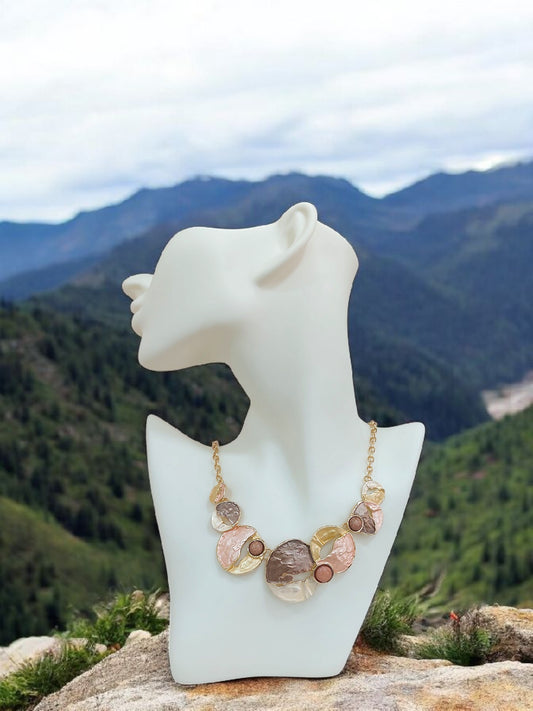 Collana Smalti Satin Rose Gold