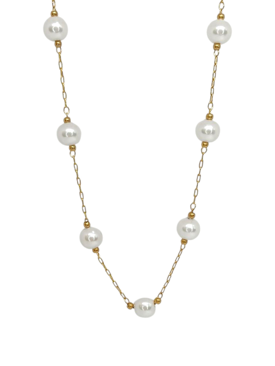 Collanina Gold & Pearl Classic
