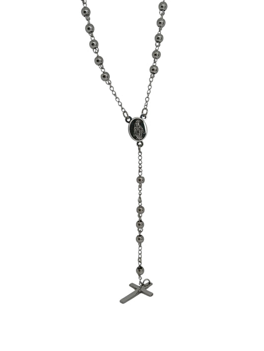 Collana Rosario Sfere Lisce