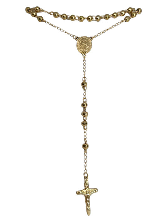 Collana Rosario Sfere Lisce