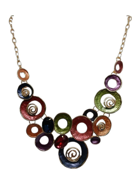 Collana Smalti Satin Vortici