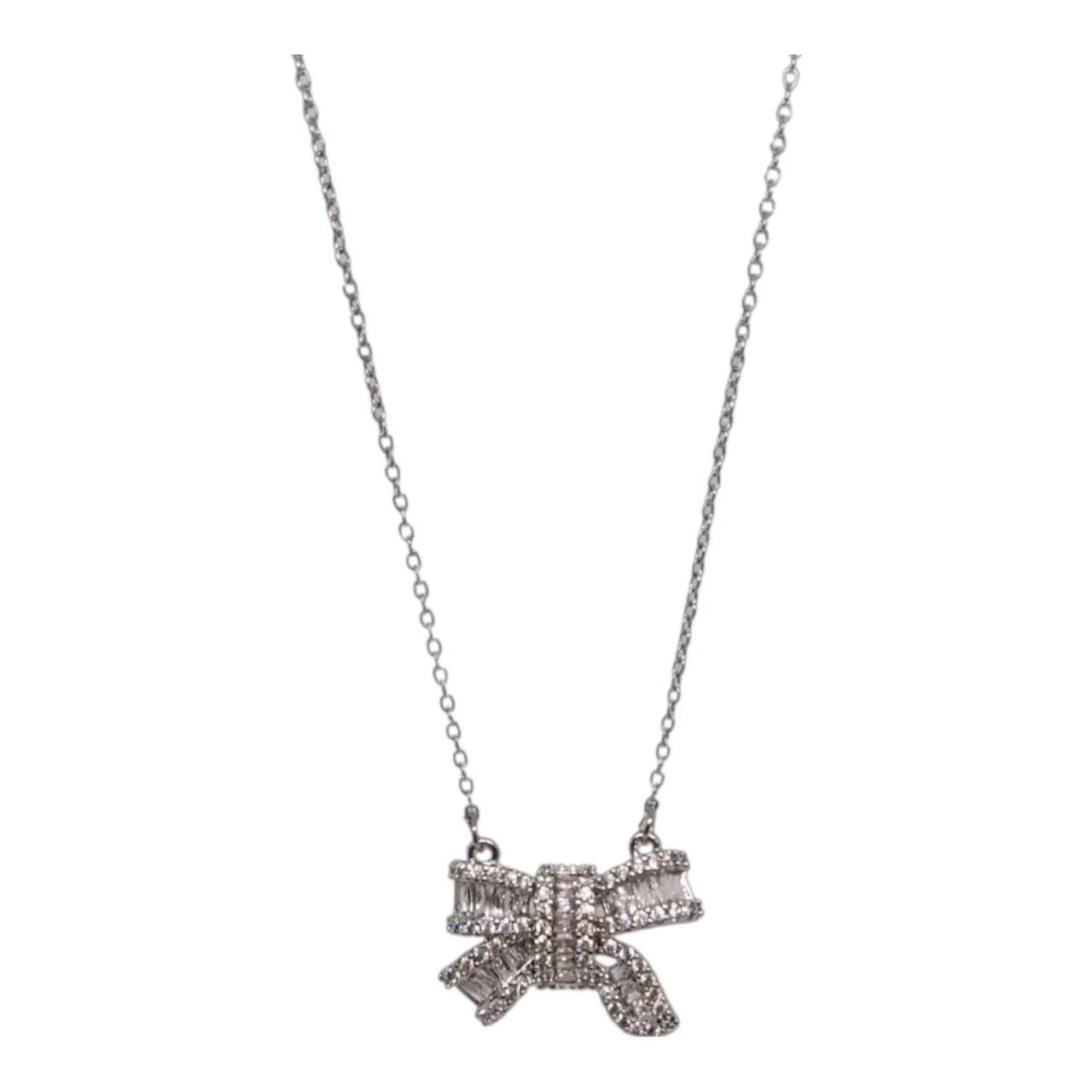 Collana Fiocco Baguette