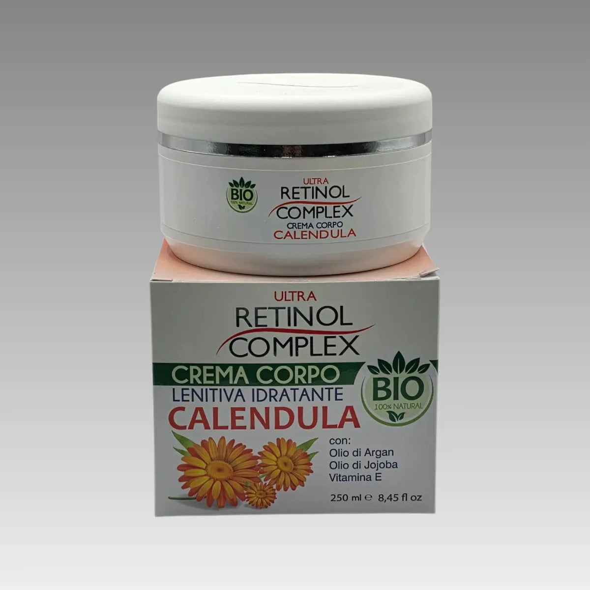 Crema corporal de caléndula (250 ml)