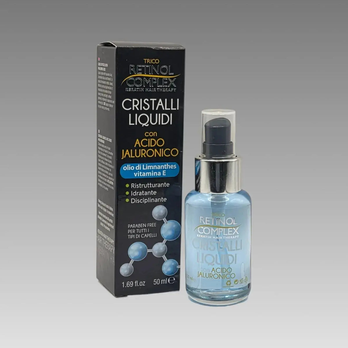 Cristalli Liquidi Acido Ialuronico e Vitamina E (50 ml)