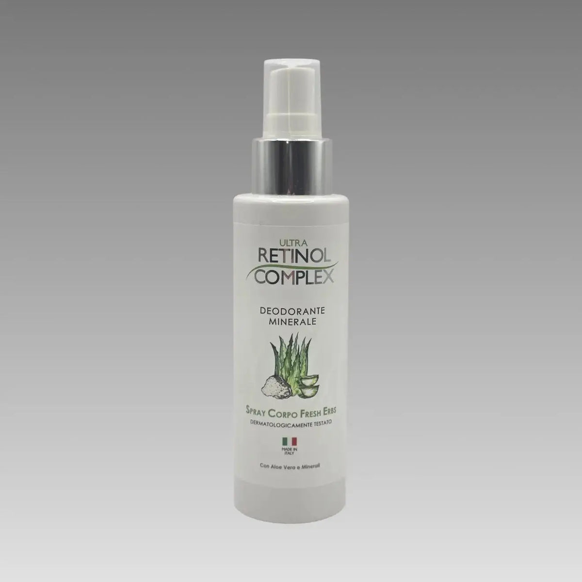 Deodorante Minerale Spray Corpo Fresh Herbs (125 ml)