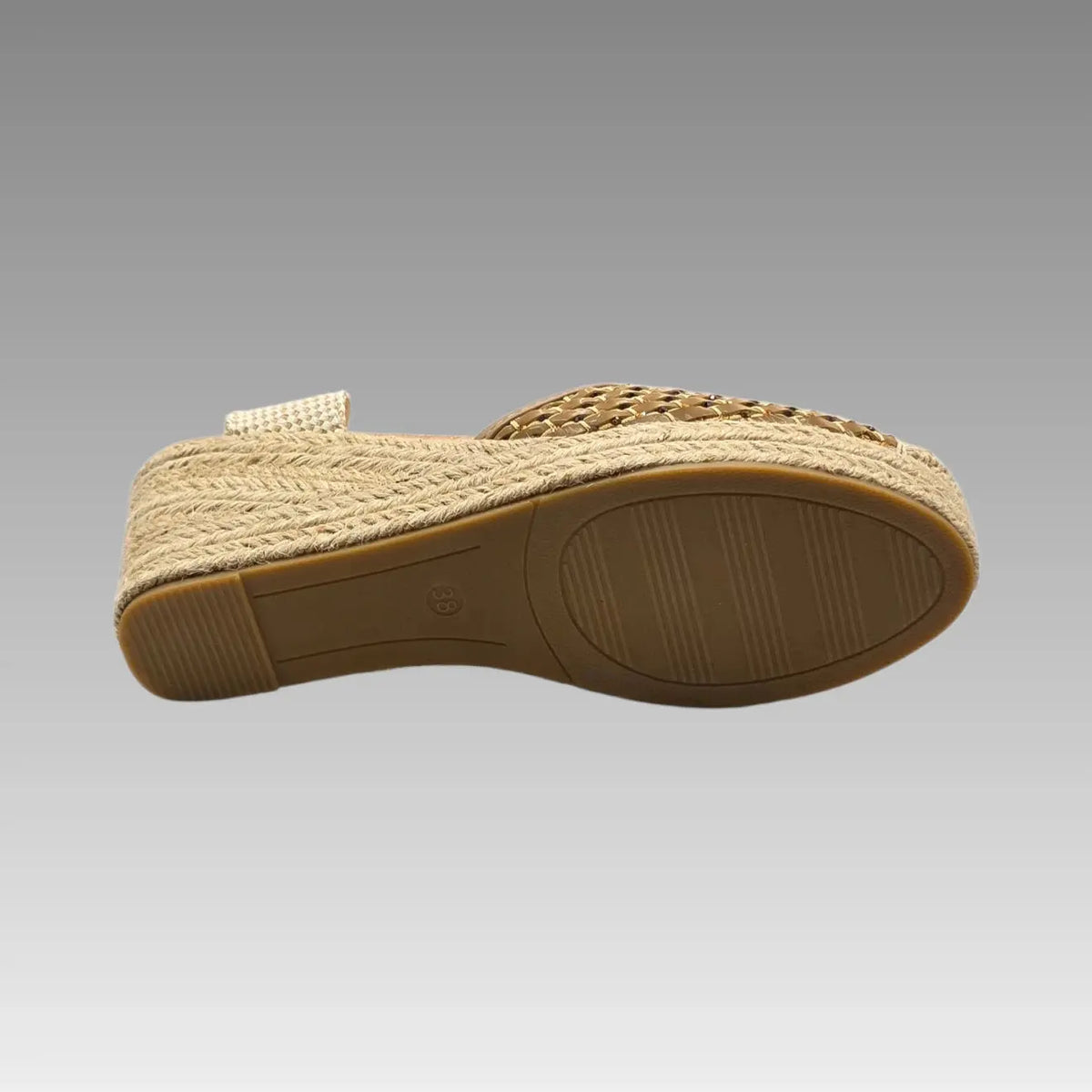 Espadrillas con cordones al tobillo