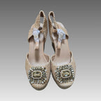 Espadrillas Gioiello Con Zeppa Splendi