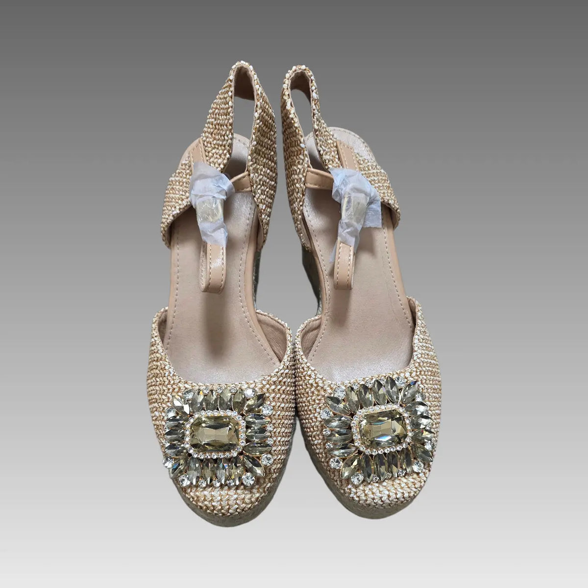 Espadrillas Gioiello Con Zeppa Splendi