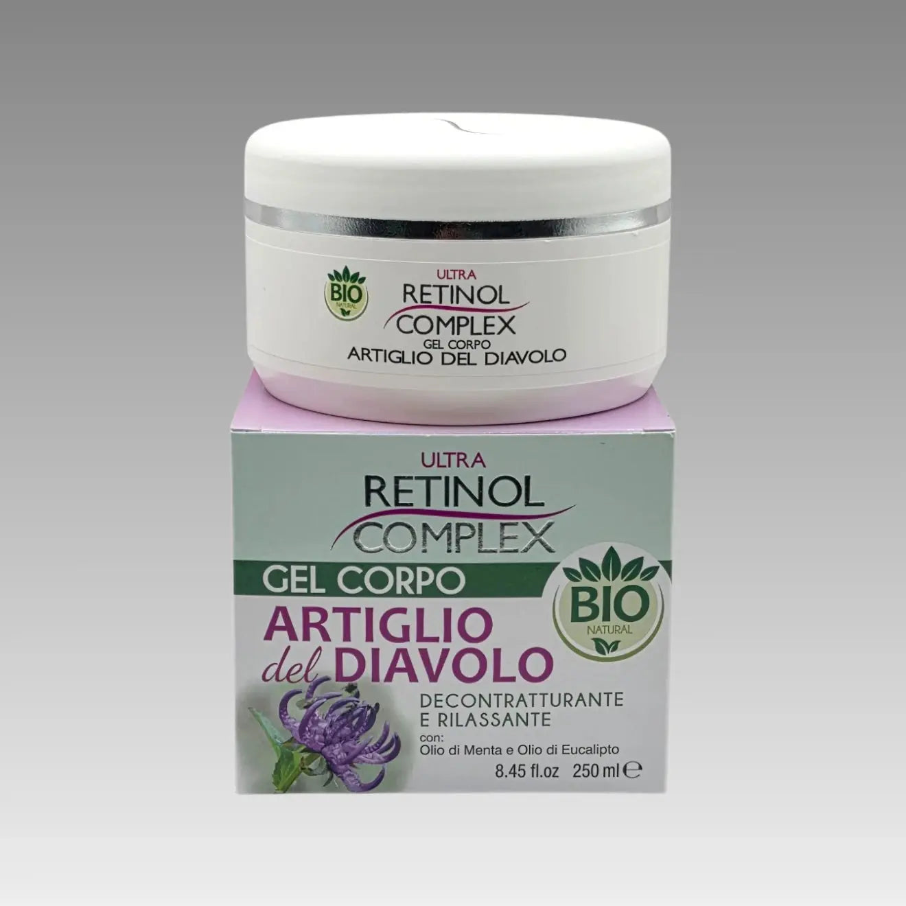 Gel corporal de garra del diablo (250 ml)