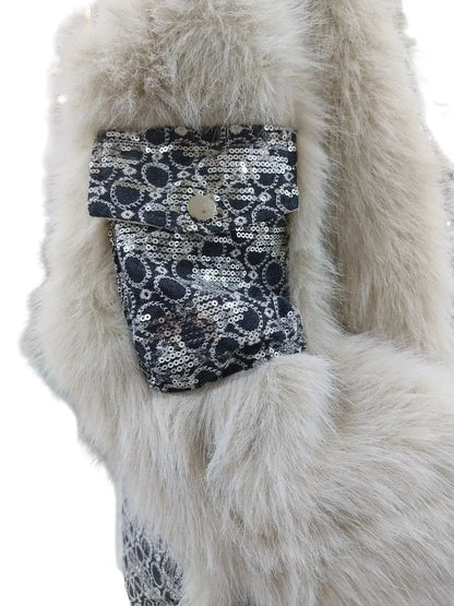 Giaccone In Pelliccia Ecologica Splendi