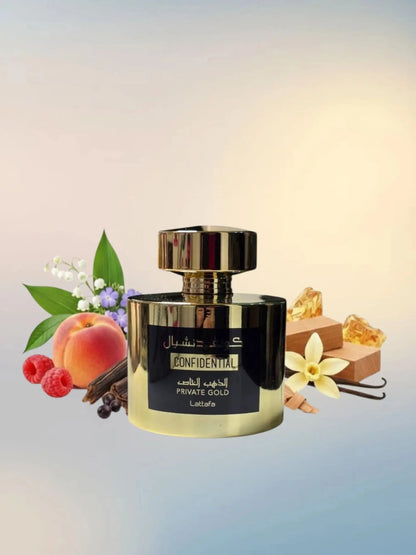 Lattafa Confidential Private Gold EDP (100 ml) Splendi