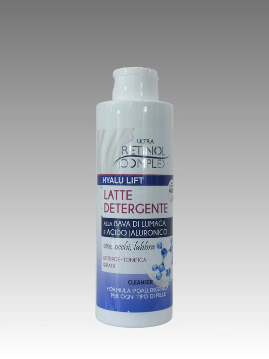 Latte Detergente Alla Bava Di Lumaca E Acido Ialuronico (400 ml) Splendi