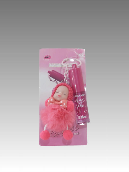 Lip Gloss & Portachiavi Bambolina Splendi