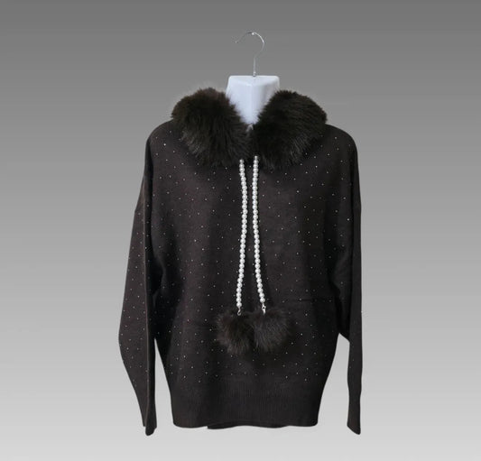 Maglione Con Punti Luce Splendi