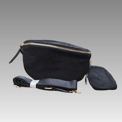 Marsupio Scamosciato Beige Splendi