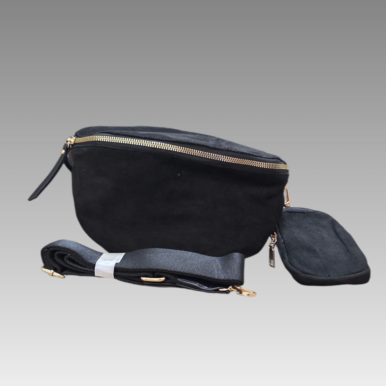 Marsupio Scamosciato Beige Splendi