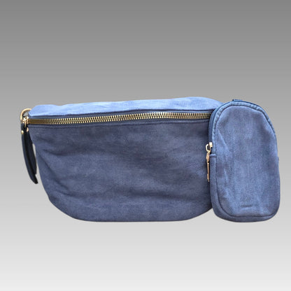 Marsupio Scamosciato Beige Splendi