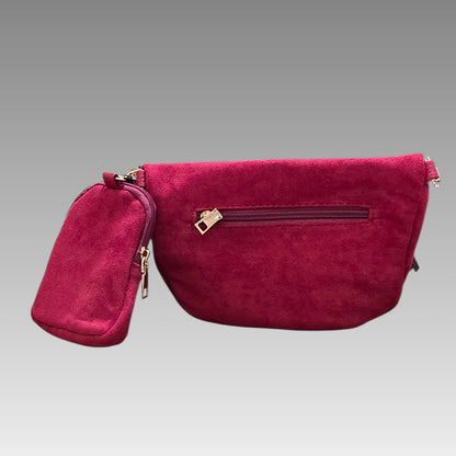 Marsupio Scamosciato Beige Splendi