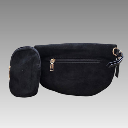 Marsupio Scamosciato Beige Splendi