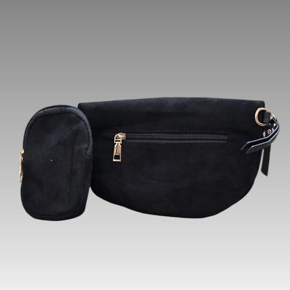 Marsupio Scamosciato Beige Splendi