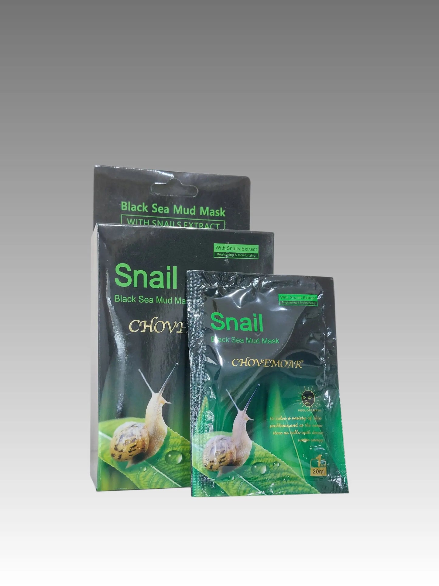 Maschera Fango del Mar Nero Alla Bava Di Lumaca Splendi