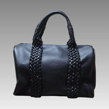 Maxi Bauletto Intreccio Nero