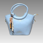 Minibolso con charm de madera Baci&Abbracci