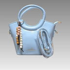 Minibolso con charm de madera Baci&Abbracci