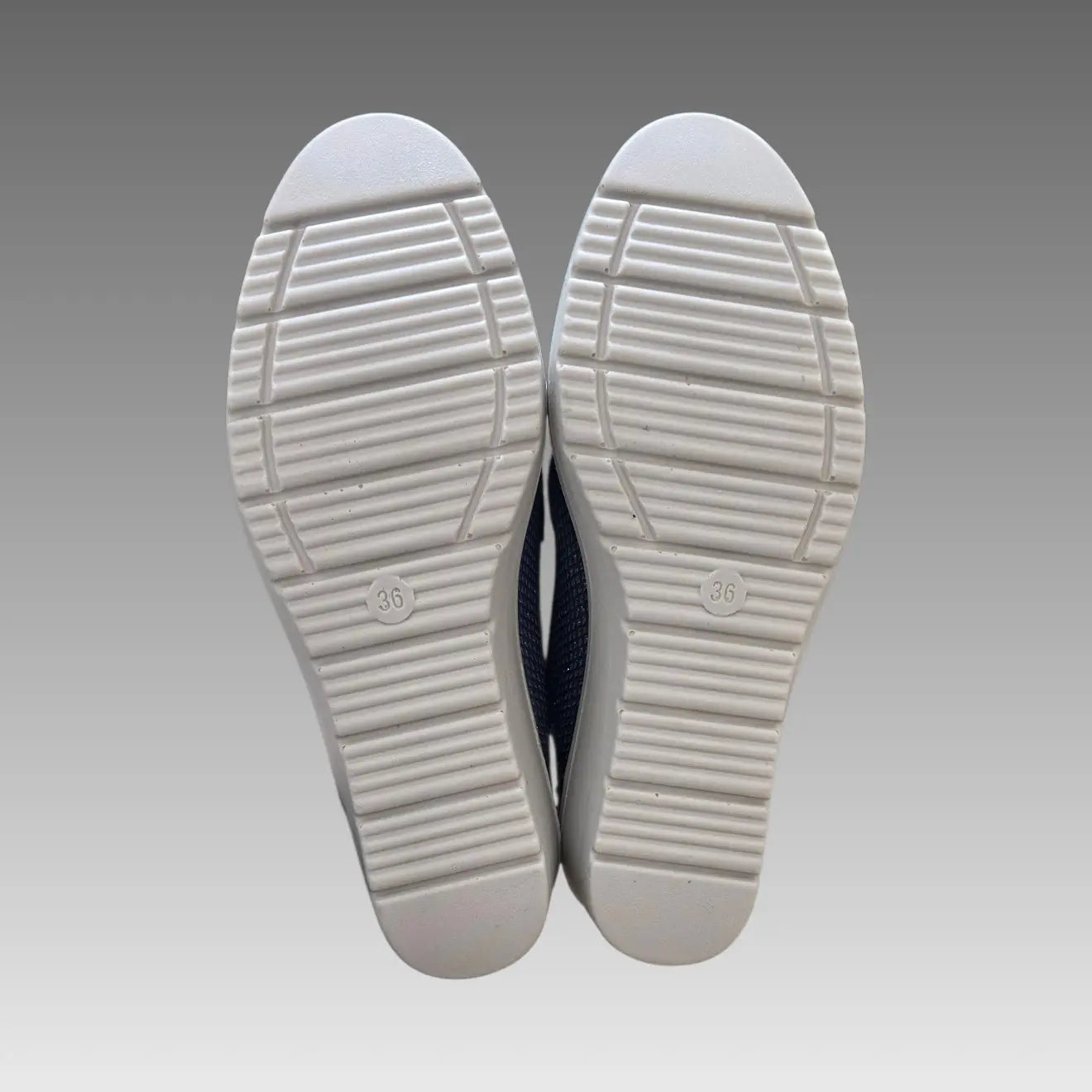 Mocassini Comfort Blu Metallizzato Splendi