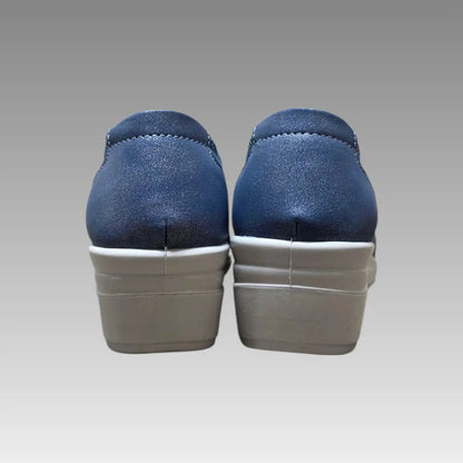 Mocassini Sportivi Blu Glitterato