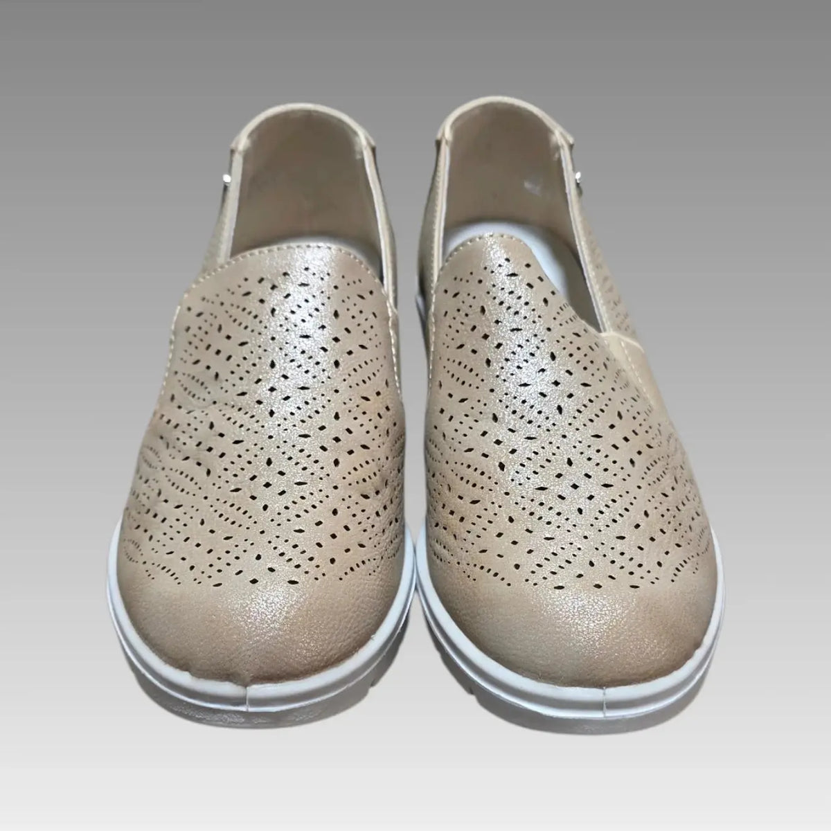 Mocasines calados Oro Oscuro