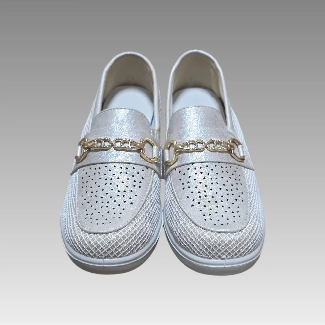 Mocasines con hebilla joya