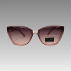 Gafas de sol cat-eye rosa empolvado