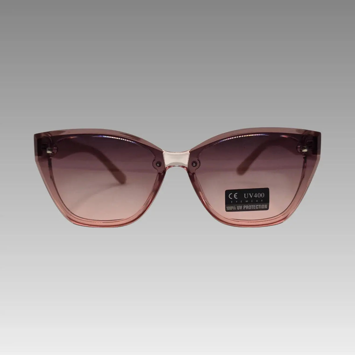 Gafas de sol cat-eye rosa empolvado