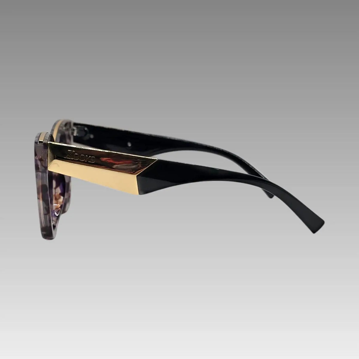 Gafas de sol oversize con estampado animal