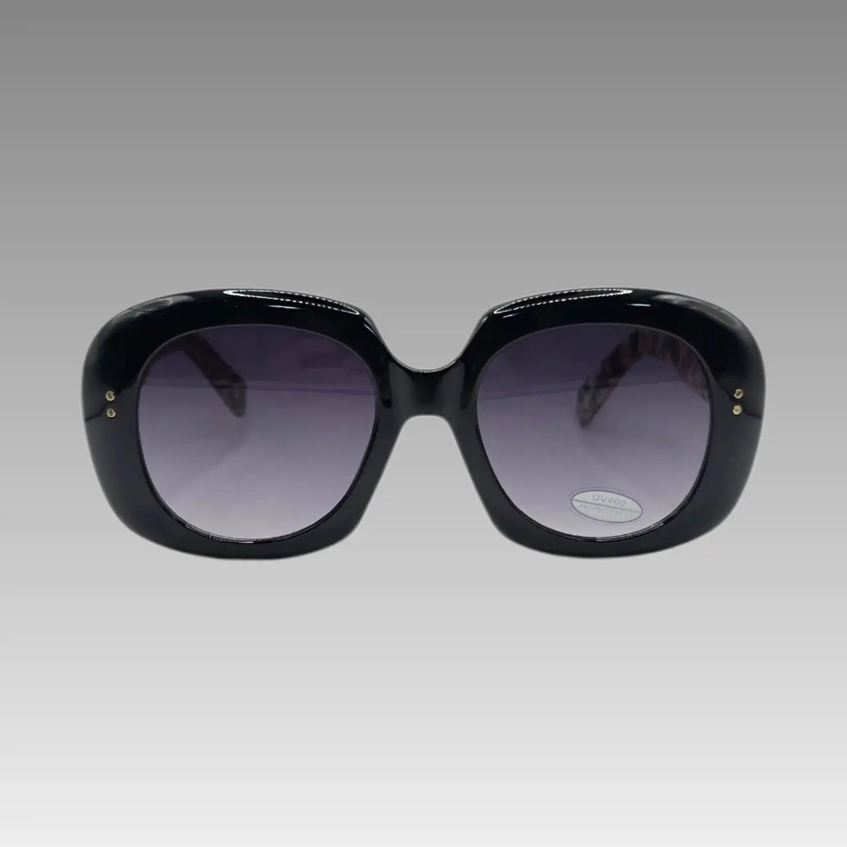 Gafas de sol oversize retro animal print