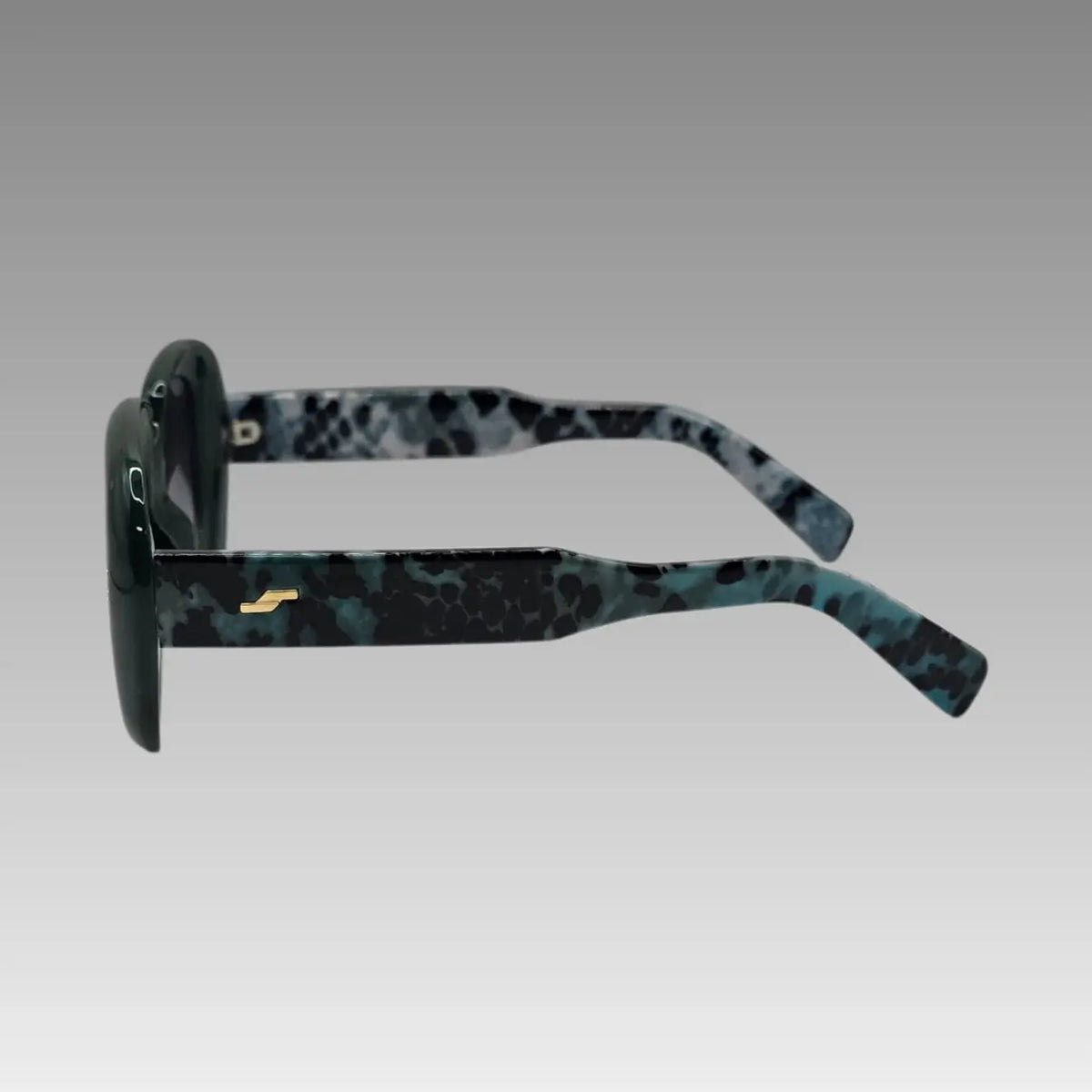 Gafas de sol oversize retro animal print
