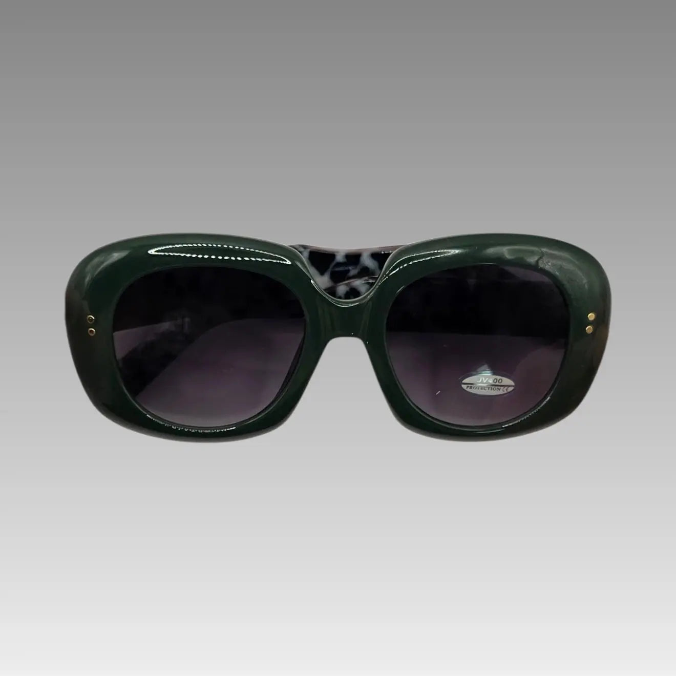 Gafas de sol oversize retro animal print