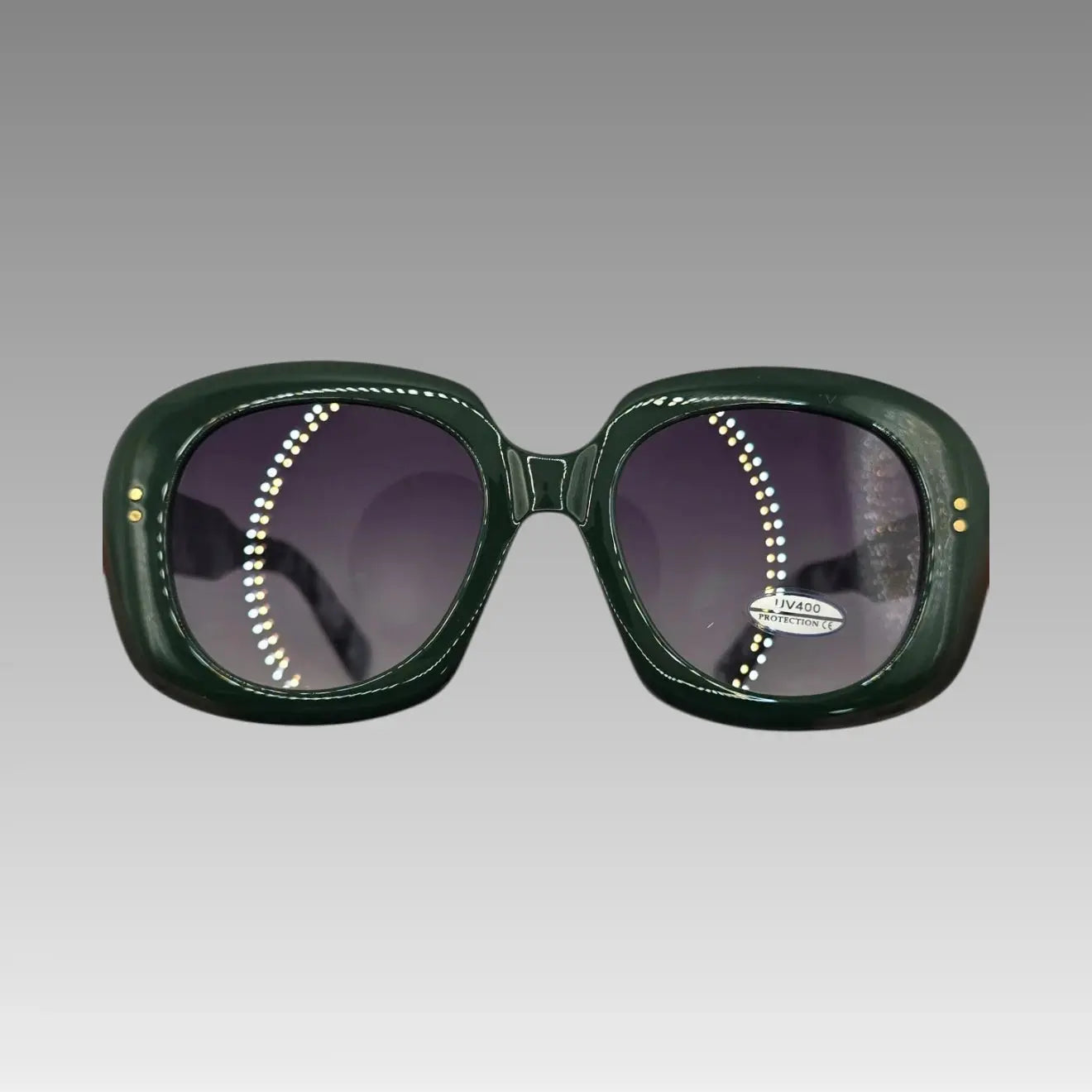Gafas de sol oversize retro animal print