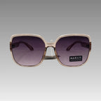 Gafas de sol oversize cuadradas nude