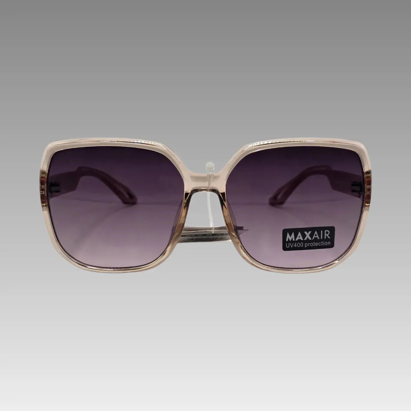 Gafas de sol oversize cuadradas nude