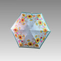 Paraguas plegable floral