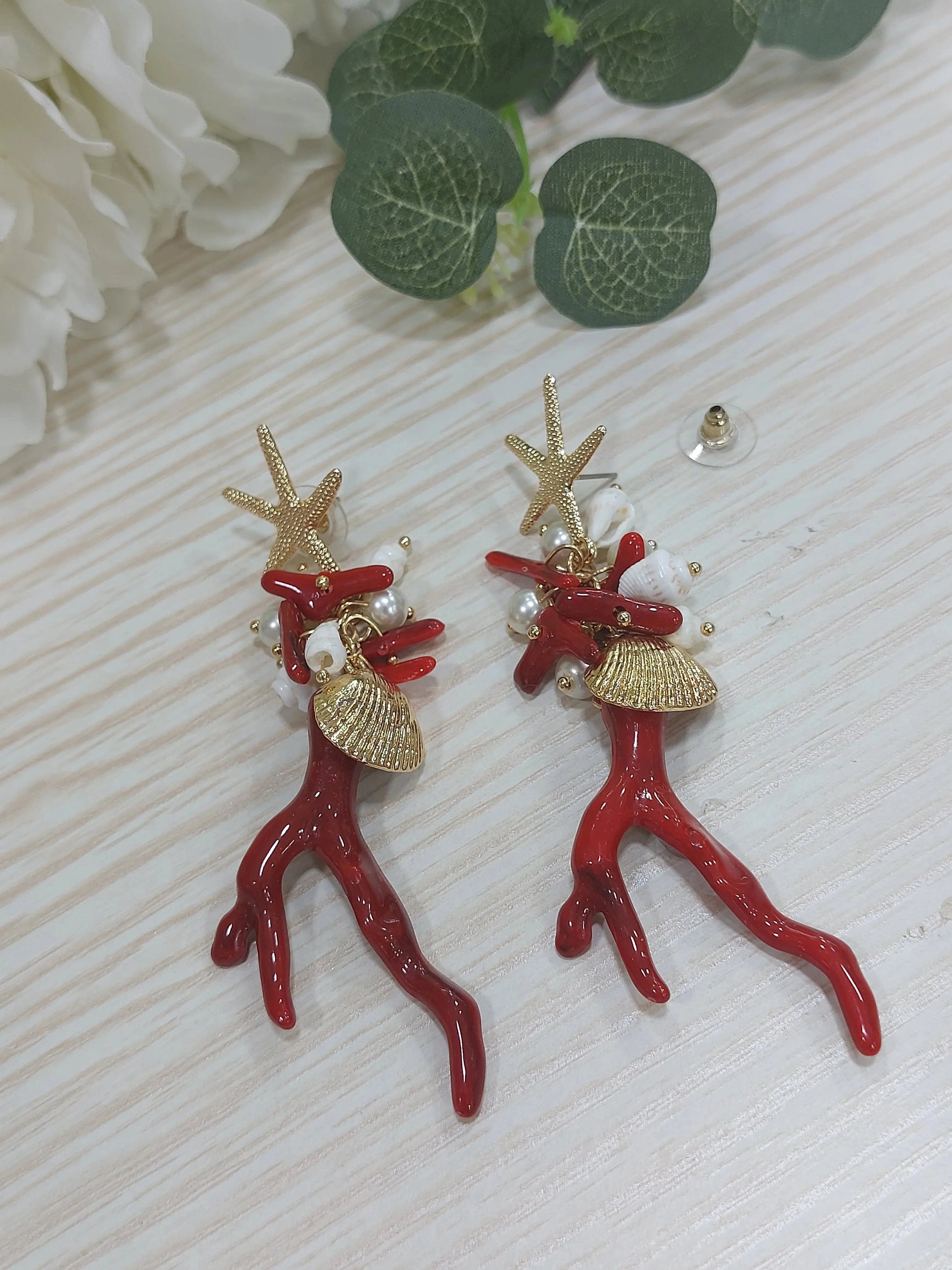 Orecchini Corallo Splendi