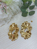 Orecchini Doppia Foglia Gold Splendi