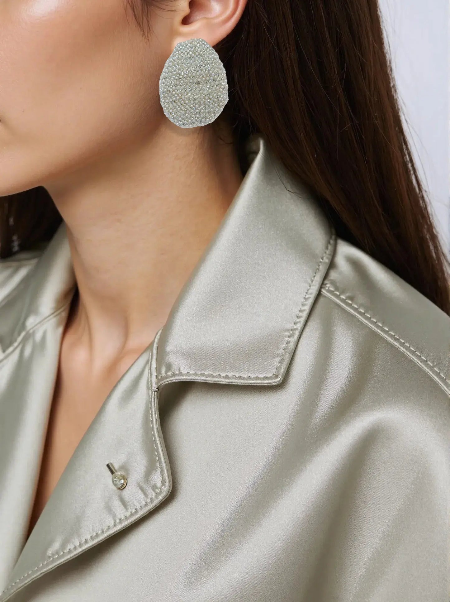 Orecchini Petalo Di Strass Splendi