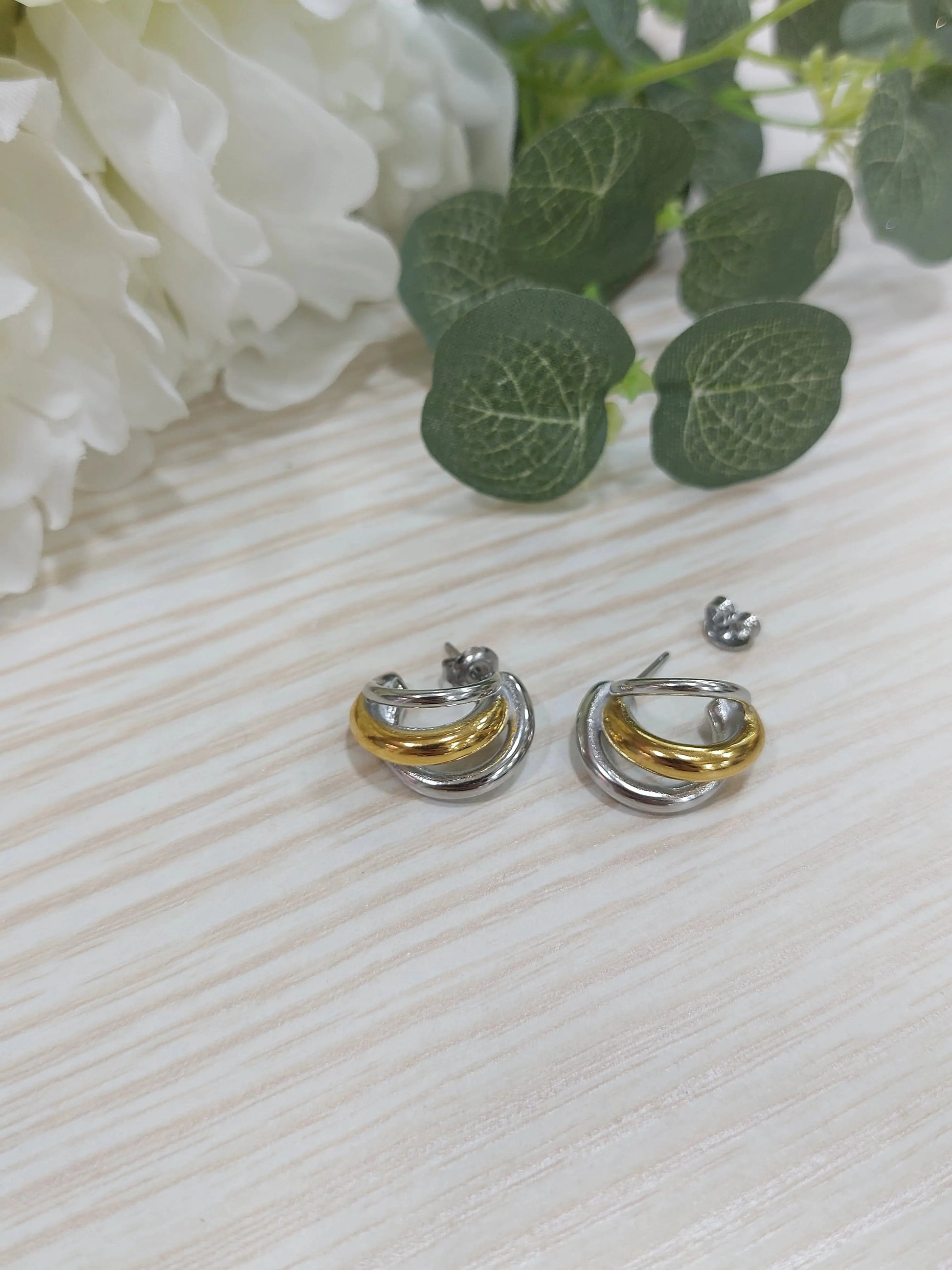 Orecchini Small Bicolor Splendi