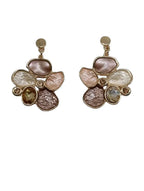 Orecchini Smalti Satin Flower Splendi