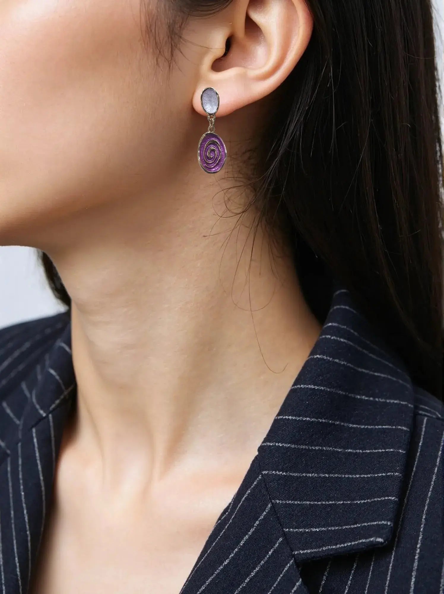 Orecchini Smalti Satin Vortice Splendi