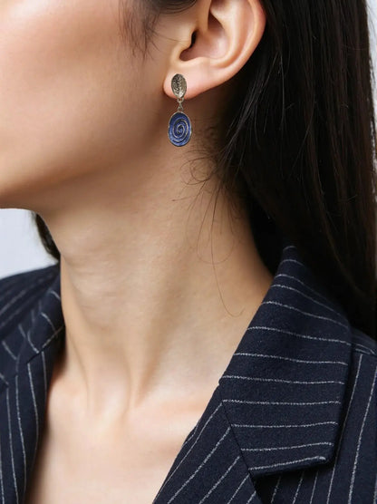 Orecchini Smalti Satin Vortice Splendi