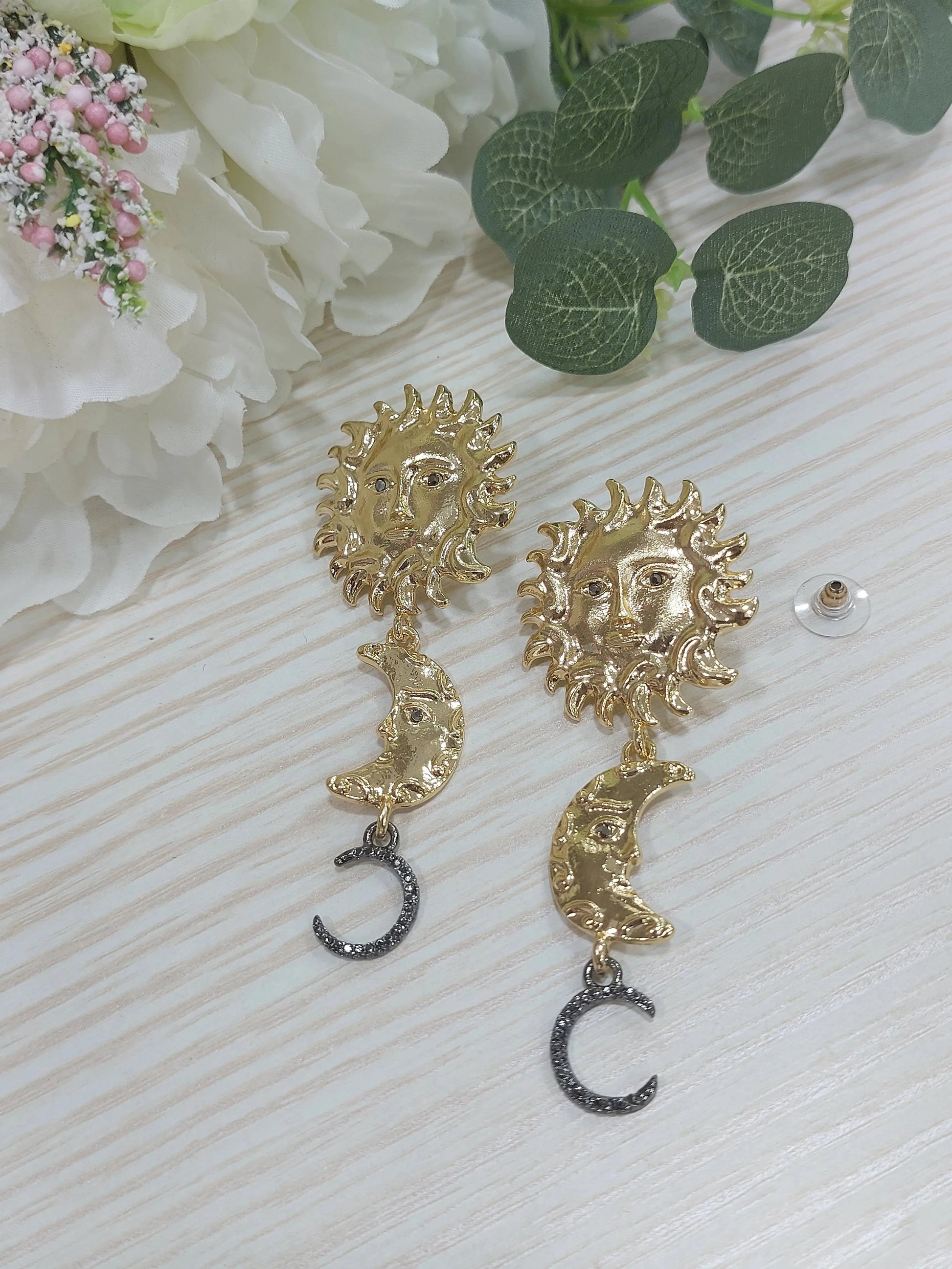 Orecchini Sole Luna Splendi